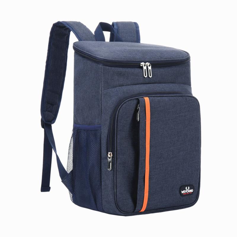 Portable Insulated Bag Multifunctional Leakproof Outdoor Picnic Fresh-keeping Backpack Cooler Bag