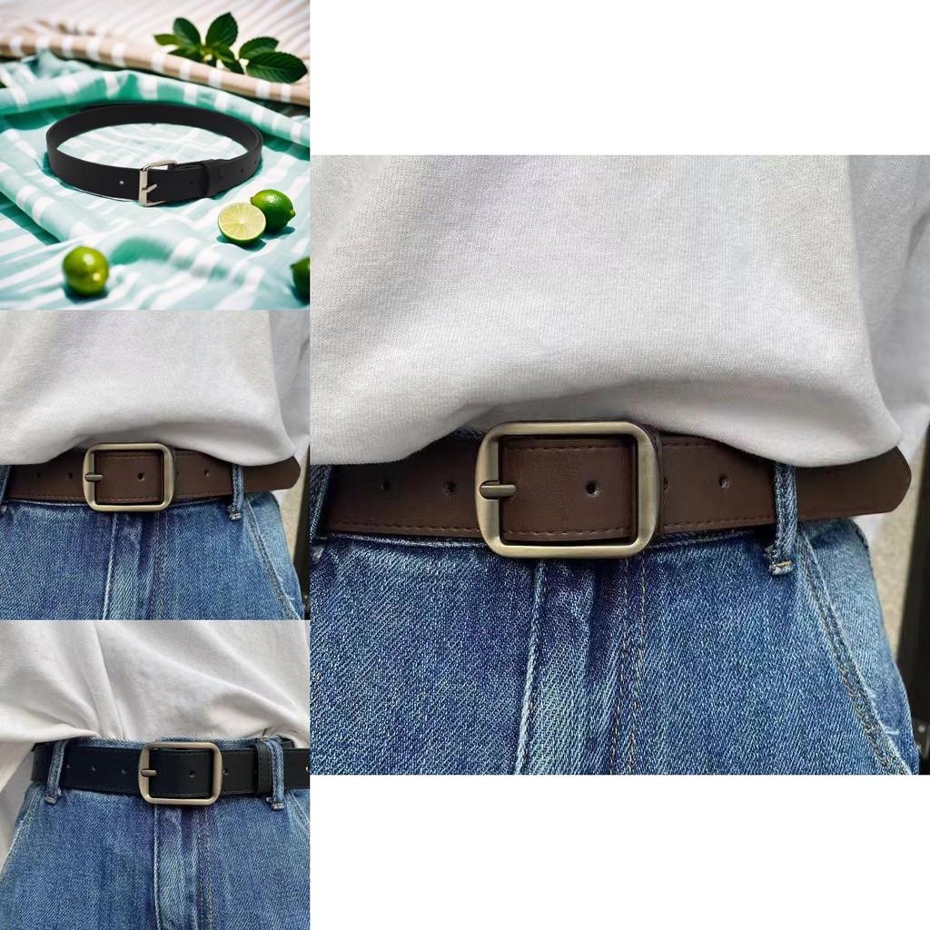 Style Chic Ins Waist Belt In Black And Brown For Youth Fashion Look Forward