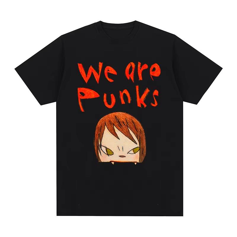 

Men Summer Korean Cute Anime-style Printed T-shirt. Suitable for Both Men and Women Punk Retro Street Style 100% Cotton Material S разноцветный