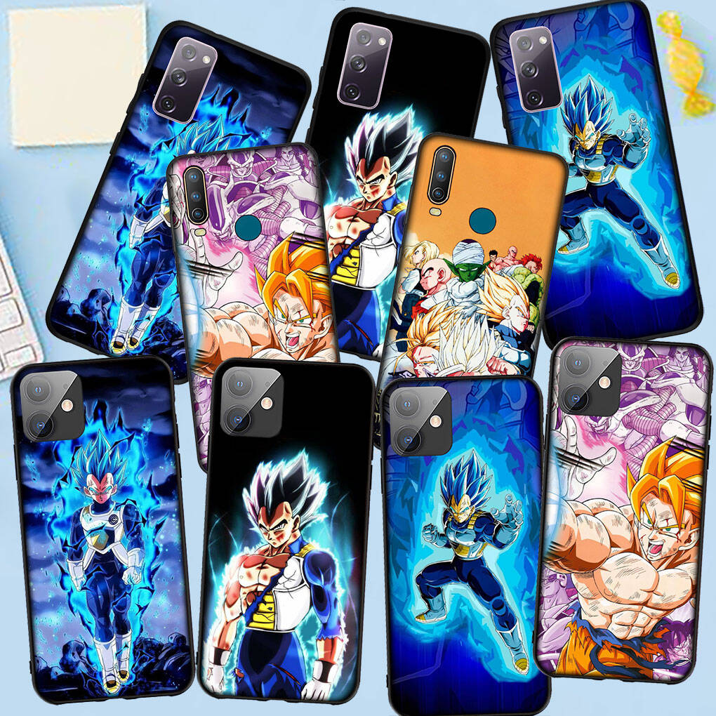 Phone Case for iPhone 17 15 16 Plus Redmi Note 14 12 11 13 Pro Max Huawei P30 P20 Lite OPPO A60 A40 A80 A18 A16 A54 Vegeta IV Dragon Ball Z Goku Cover