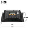 50/60A PWM 2x USB Solar Panel Auto Battery Regulator Charger Charge Controller
