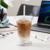 10PCS 16 Oz Transparent Plastic Cup With Lid And Straw, Disposable Cold Drink Cup, Iced Coffee Cup/Milk Tea Cup/Smoothie Cup
