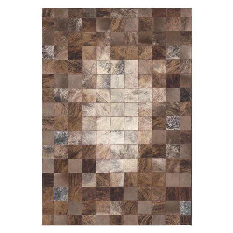 

Декоративный ковер из искусственной коровьей кожи для виллы, кабинета, спальни или гостиной - цельный напольный коврик для доставки 120x160 cm