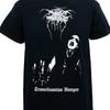 Darkthrone Band Transilvanian Hunger Cotton Black Full Size For Men Shirt AG002
