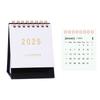 2025 Desk Calendar Annual Planner Standing Flip Calendar With Coil To-Do List Schedule Organizer Home Office School Supplies