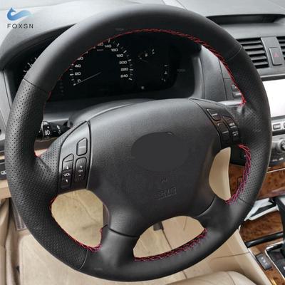 Araba Aksesuarları Direksiyon Simidi Kılıfı Deri Kaplama Honda Accord 7. 2003 2004 2005 2006 2007 Odyssey 2005 - 2008 2009 için