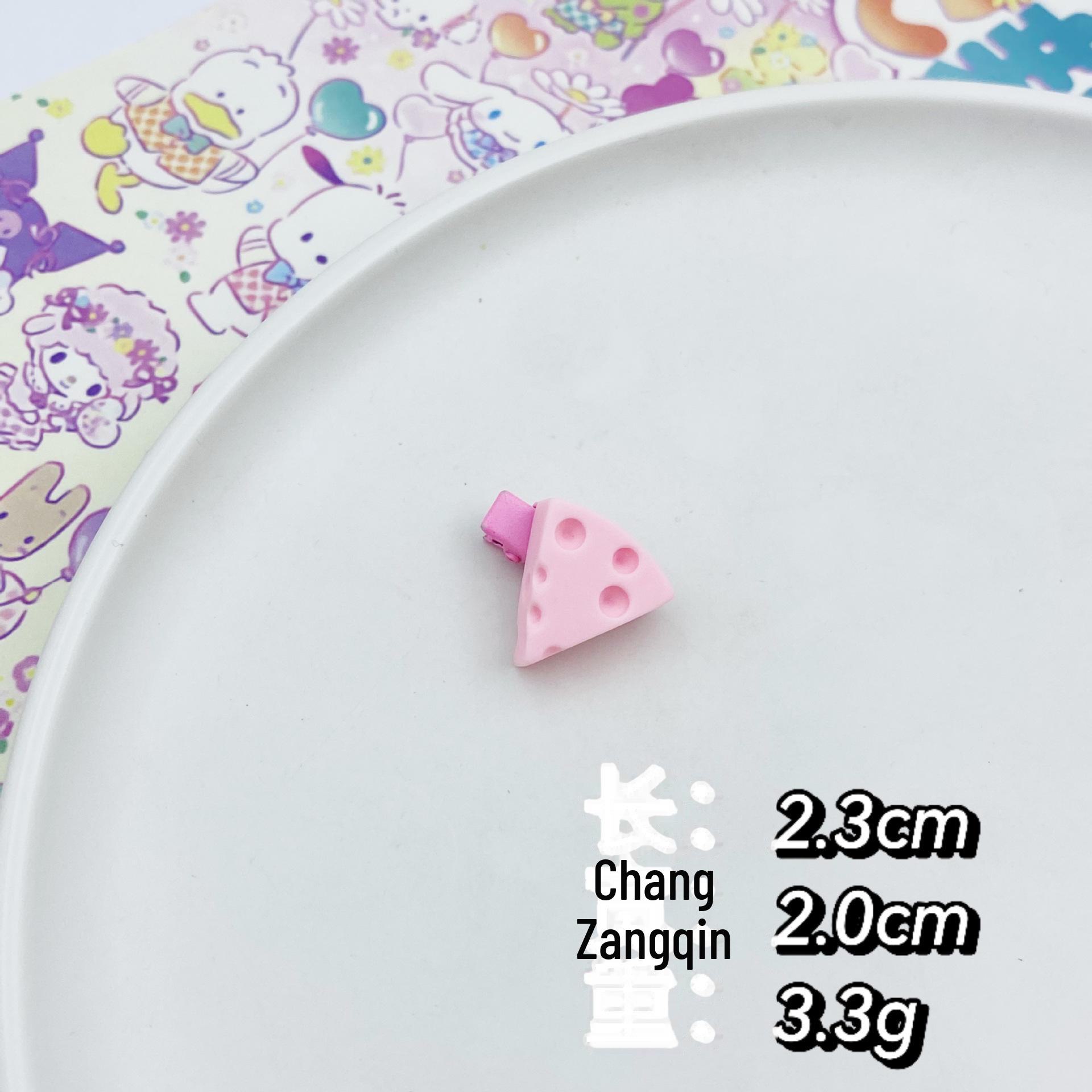 

Очаровательная заколка для волос в виде сыра: Мини-заколка в виде еды в японском стиле для милого девчачьего образа