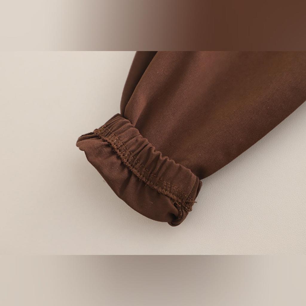 Kids Casual Long-Sleeve Set, Comfortable Daily Wear Outfits