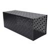 Square Umbrella Stand Rack for Entryway Metal Umbrella Holder Organizer Bin Hollow Out for Home Offi