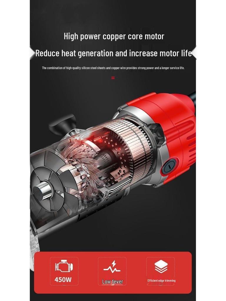 Multifunctional Electric Trimmer & Engraver for Woodworking and Home Décor