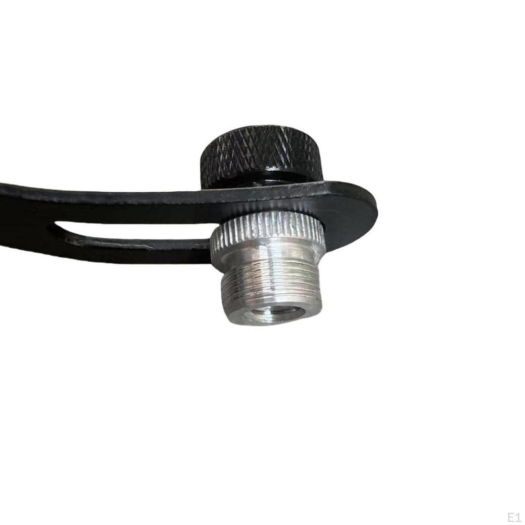 Drum Microphone Shockproof Clip, Adjustable C Clamp Rim Mount, Metal Universal Tom Mic Set