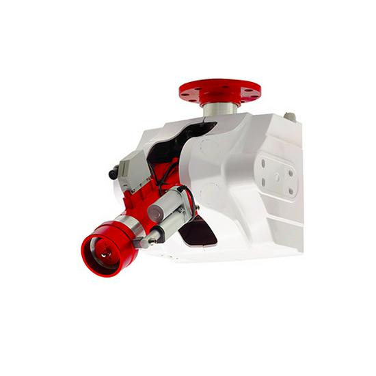 Automatic Fire Water Cannon: 20L Intelligent Extinguishing and 30L Tracking Jet Device for Warehouse Fire Protection.