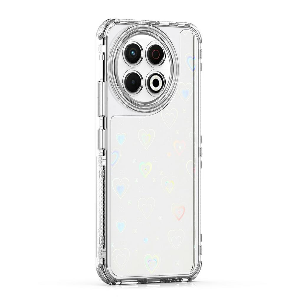 For TECNO Spark 30 Pro 4G Case Precise Cutouts Acrylic TPU Clear Phone Cover with Laser-printed Film