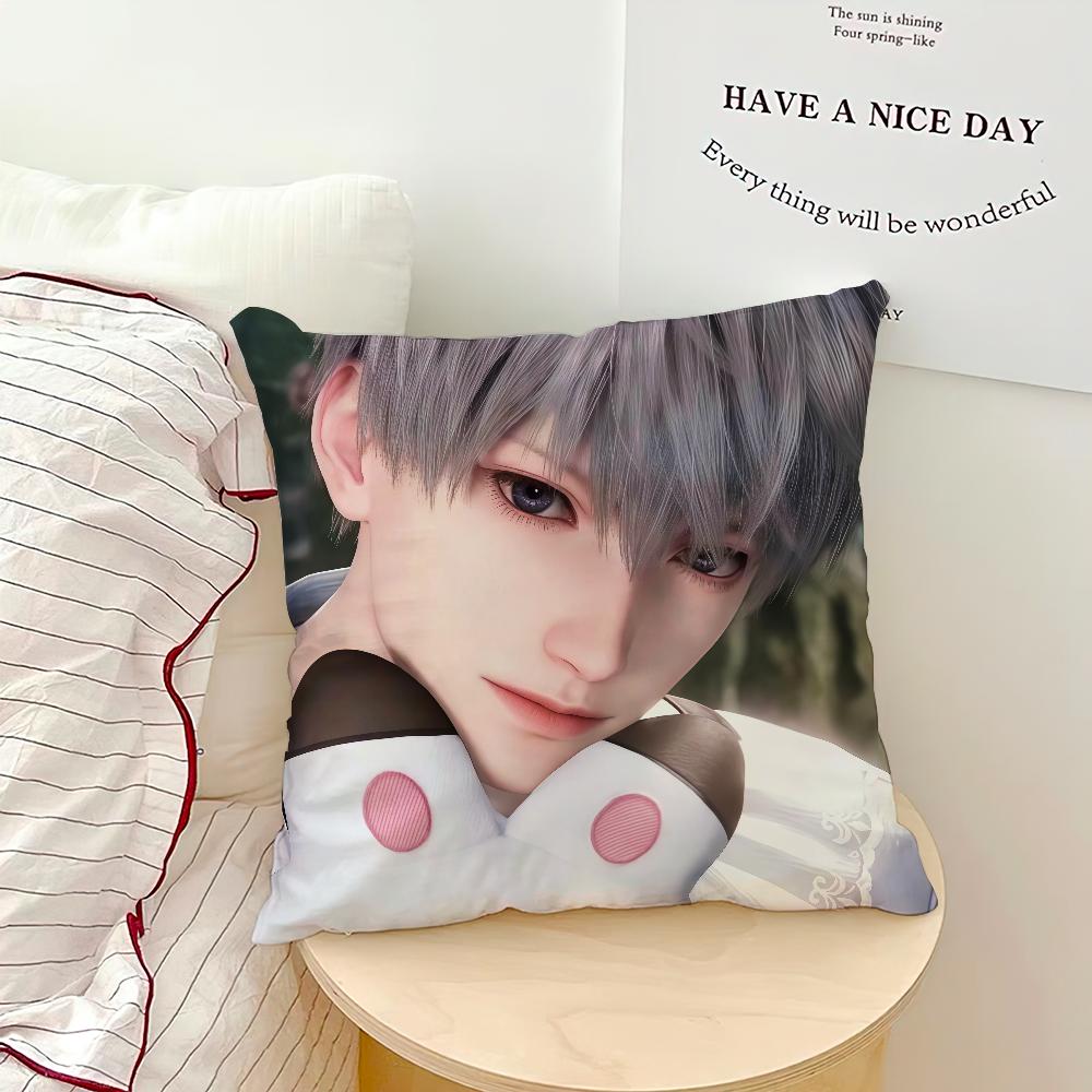 game Love and Deepspace Xavier cute cozy soft Pillow Case for Sofa Living Room Home office Decor Protective Covers