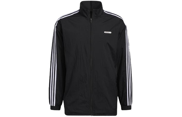Adidas Originals 3 Stripes Jackets Men s Black Stand Collar Moderate Reversible GN3816 S