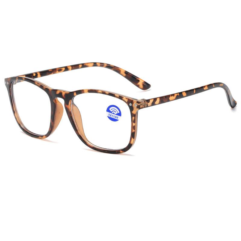 

Двоколірна оправа Квадратні рецептурні окуляри проти синього світла з астигматизмом, міопією, фотохромні окуляри 0 -0.5 -0.75 До -6 0