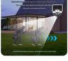 AOV Solar-Powered 360° HD Night Vision Camera with Remote Access and Four-Lens for Indoor/Outdoor Monitoring