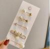 Pearl Button Brooch for Waistband Adjustment - Women's Pin to Secure and Shape Skirts or Pants