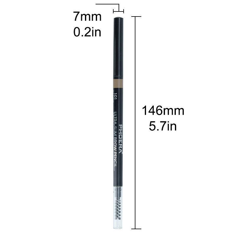 Double Ended Eyebrow Pencil Ultra Thin Lasting Waterproof Eyebrow Pen