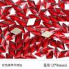 Red Nail Art Jewelry Drill Flat Bottom Special-Shaped Drill Water Drop Horse Eye New Year'S Red Nail Glass Sticker Drill