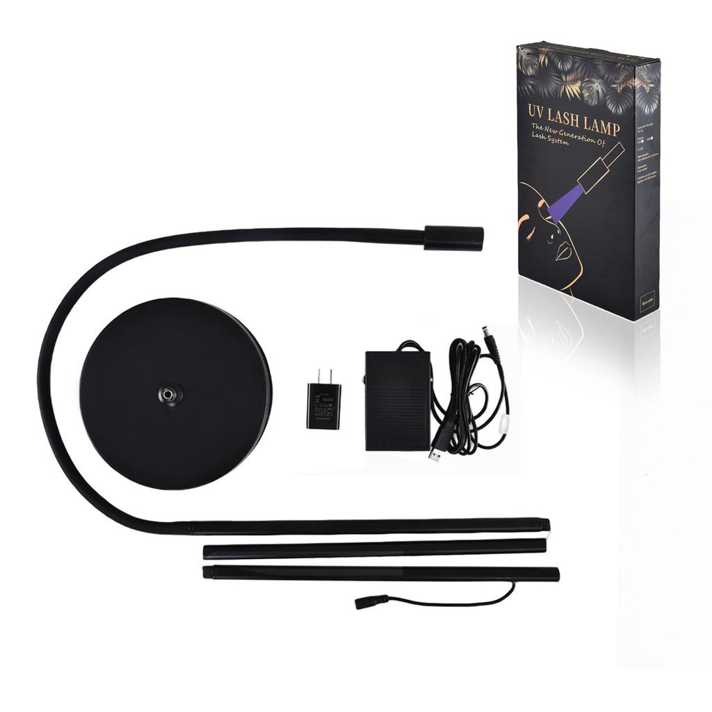 UV Pedal Foot Control LED Beauty Nail Floor Light Professional Beauty Salon Equipment Eyelash Glue Phototherapy Lamp