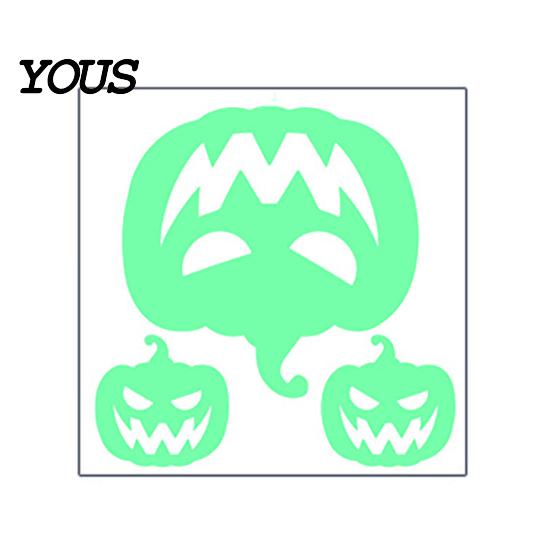 Waterproof Secret Room Wall Decor Halloween Glow In The Dark Stickers, Luminous Ghost Hand And Bat Glowing Eyes for Party Decals, Horror Theme