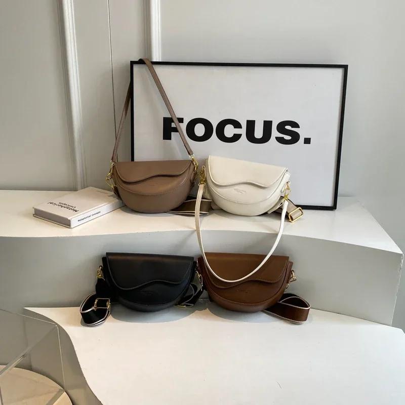 Bolsa feminina de axila bolsa de ombro único transversal estilo ocidental e avançado design de luxo de nicho