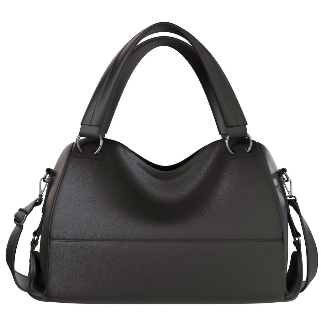 Damen Schultertasche – elegante vegane Handtasche mit viel Stauraum