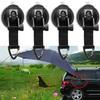 1/4Pc Suction Cup Anchor Securing Hook Tie Down,Camping Tarp As Car Side Awning Pool Tarps Tents Securing Hook Outdoor Universal