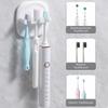 Electric Toothbrush Head Holder Wall Mounted Toothbrush Stand Toothbrush Holder  For Bathroom