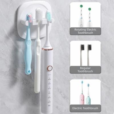 Electric Toothbrush Head Holder Wall Mounted Toothbrush Stand Toothbrush Holder  For Bathroom