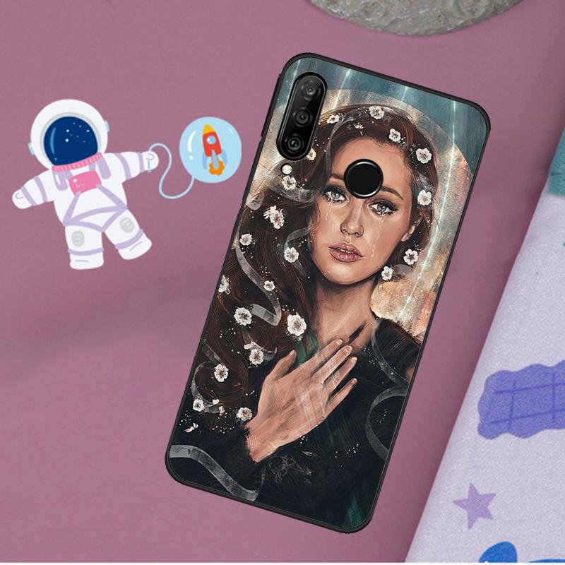 Heda Lexa The 100 TV For Huawei Nova 5T 9 10 SE 7i 8i 11i 12i Y60 Y61 Y70 Y72 Y73 Y90 Y91 P20 P40 P30 Lite Case