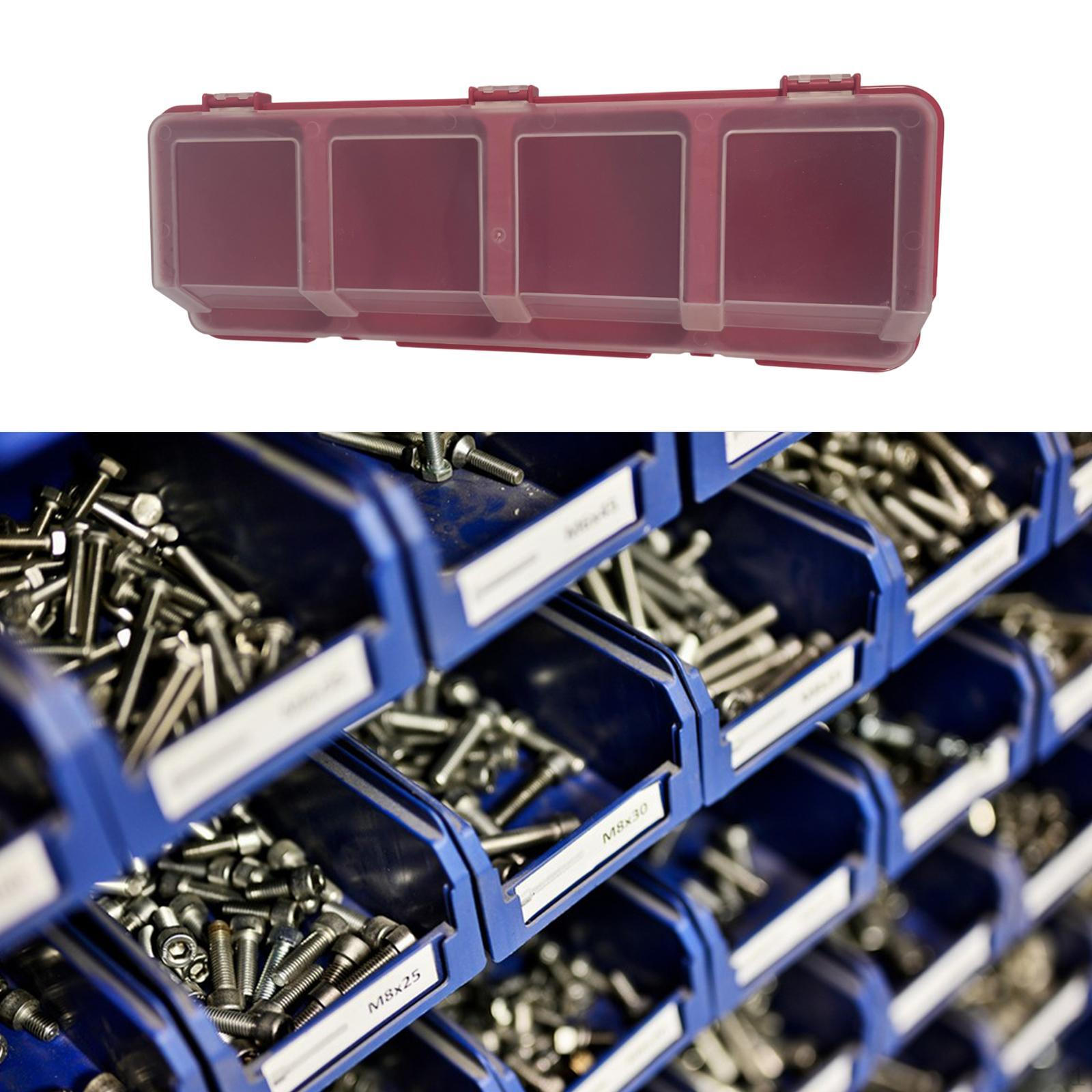Ящик-органайзер для оборудования с несколькими отделениями инструмент для винтов и гаек красный 725₽