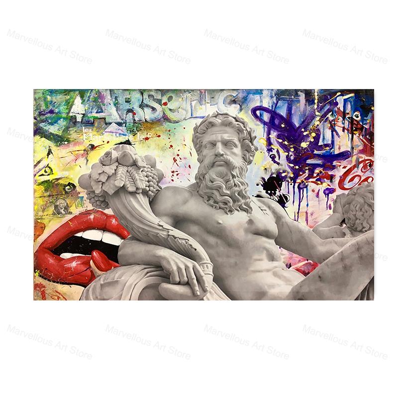 Banksy Graffiti Pop Art Chłopcy i Dziewczęta Plakaty i Wydruki Malarstwo Na Płótnie Sztuka Ścienna Obrazy Do Salonu Dekoracja Domu