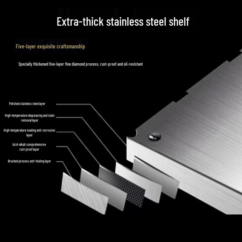 Stainless Steel Commercial Mobile Spice Cart