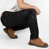 Men Kevlar Motorcycle Jeans Cooling Summer Riding Pants with CE Knee Armor Protective Blue Black
