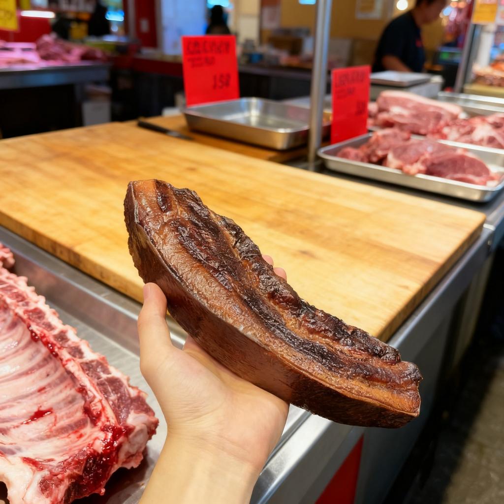 Artificial Simulated Pork Model Kitchen Parody Prop