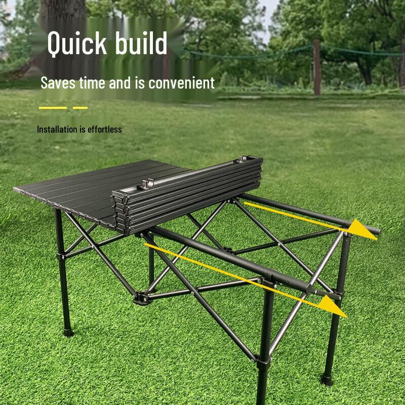 He Dawu Outdoor Folding Camping Table and Chair Set