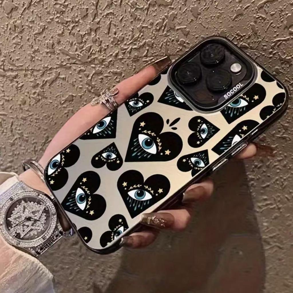 The new love is suitable for iphone17 mobile phone case Apple 16promax/15 anti-drop 14pro13 Europe and America