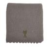 Ami Paris Gesticktes Logo Strickschal