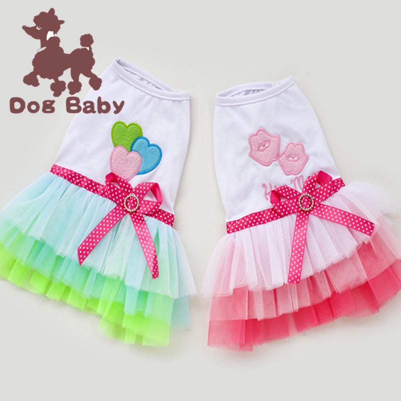 Lips Tulle Skirt: Spring/Summer Pet Apparel for Dogs