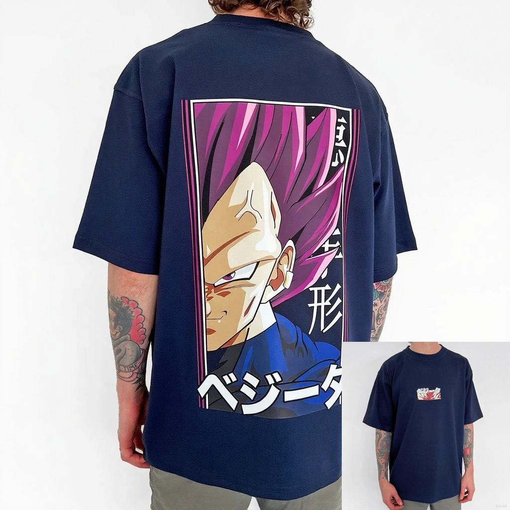 Summer Dragon Ball Vegeta Anime Men T Shirt Streetwear Womens Short Sleeve Tee Japanese Graphic Printed Casual Top Y2k Clothes