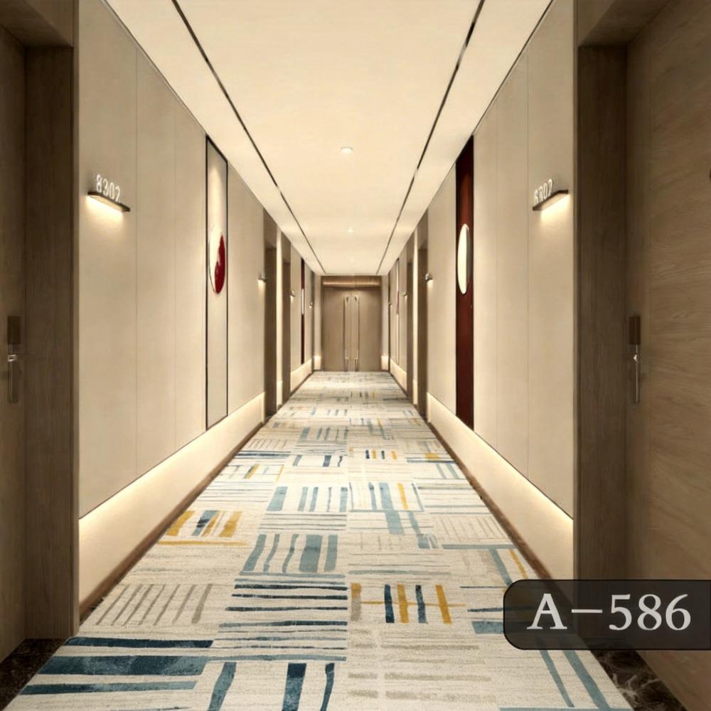 Geometric Nordic Long Corridor Carpet Non-slip Hall Runner Easy Clean Hallway Area Rug Washable Porch Entry Doormat izable
