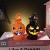 Halloween Pumpkin Atmosphere Lamp - Festive Luminous Decoration for Ghost Festival Parties