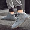 Scarpe Sportive da Uomo Nuove in Pelle per Esterno Scarpe Casual Stivali in Pelle da Lavoro