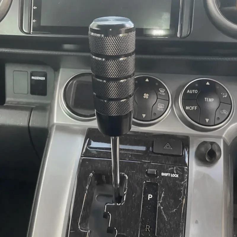 1 Set Manual Transmission Aluminum Knurled Shifter Lever Knob Shifter Lever Knob Auto Accessories 95Mm Non-Slip Gear Shift Knob