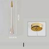 Modern Waterdrop Pendant Lamp Bedroom Bedside Living room Dining 2Style Base Room LED Lighting Kitchen Stairwell Hanging Light
