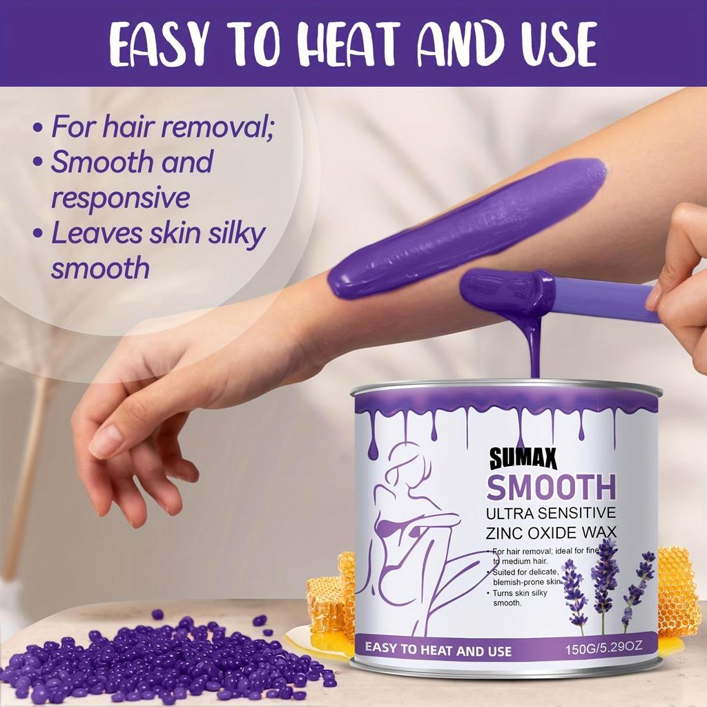 150g Horse Mouth Jar Lavender Wax Bean Hair Removal Products Full Body Hair Removal