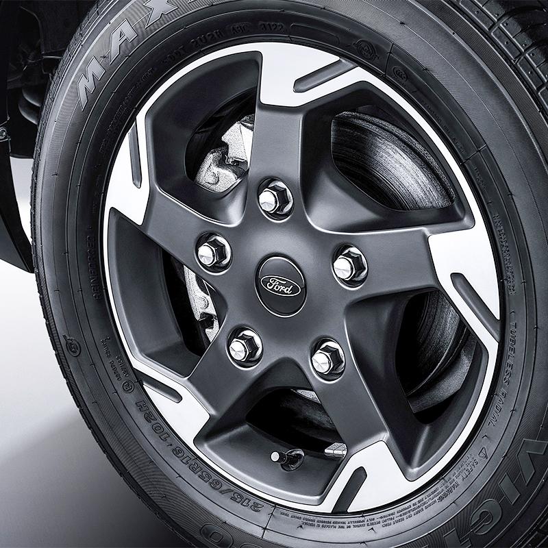 Car Sticker 4pcs 54mm 5.4cm wheel hub logo fitting for the Ford Focus Fusion Fiesta Mustang ST F-150 Mondeo center hub cap