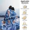 1pc Frozen Printing Blanket - Soft, All-Season Throw for Living Room, Bedroom,Personalized Gift with Adorable Cartoon Design